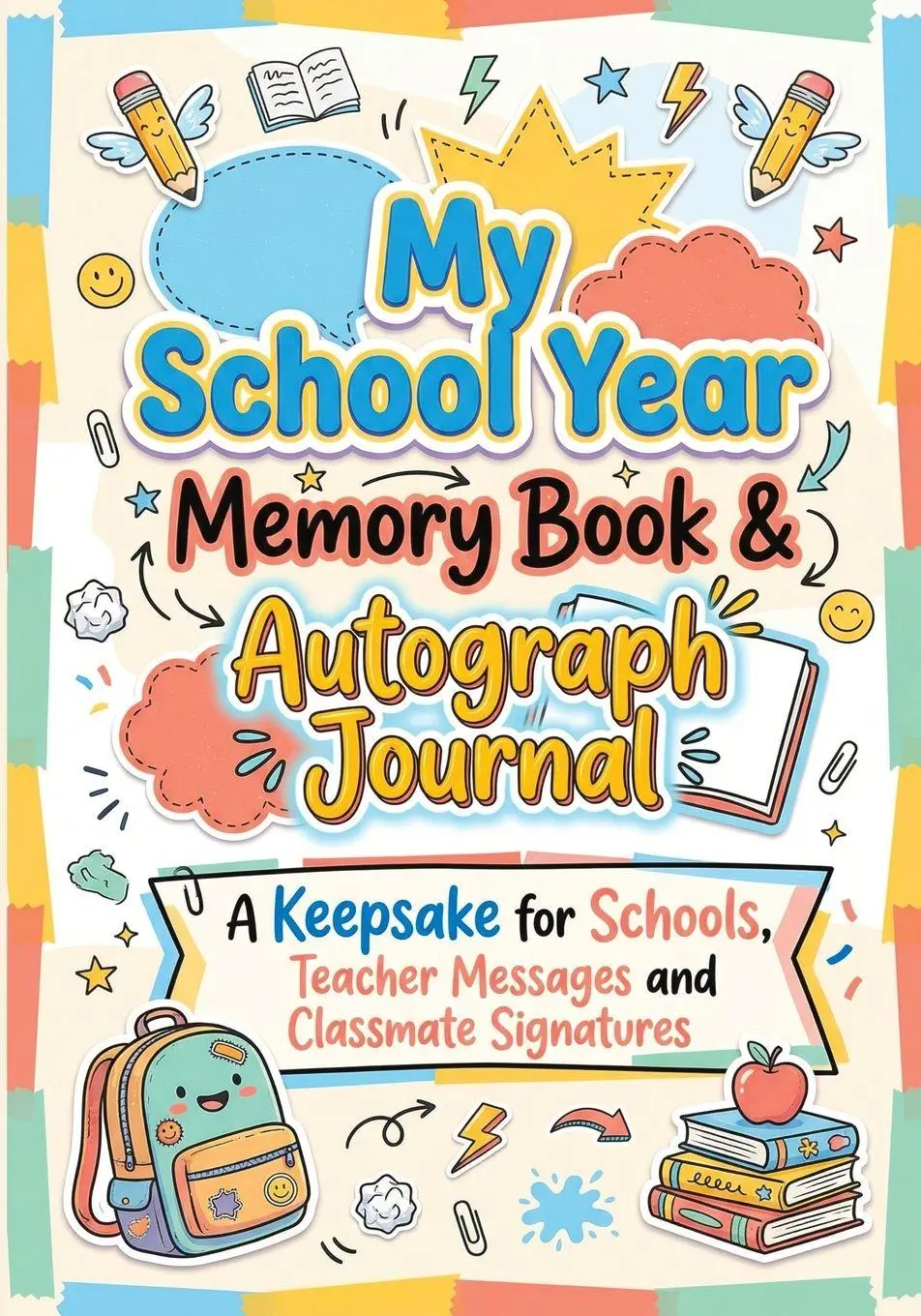 Cover: 9788368294927 | My School Year Memory Book & Autograph Journal | Childlike Mischievous